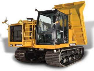 Tombereau sur chenilles Morooka MST2200VDR - 1
