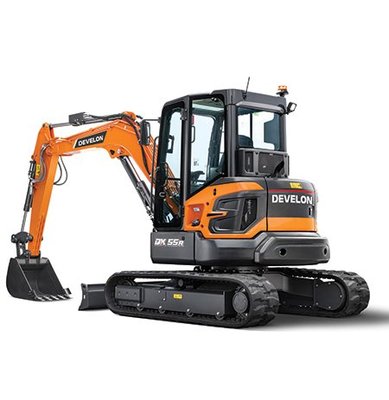 Pelles sur chenilles Develon DX55R-7