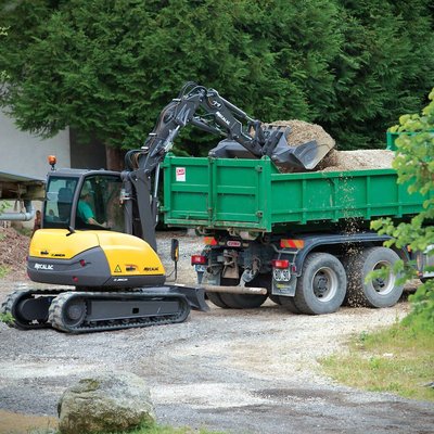 Pelle skid sur chenilles Mecalac 6MCR