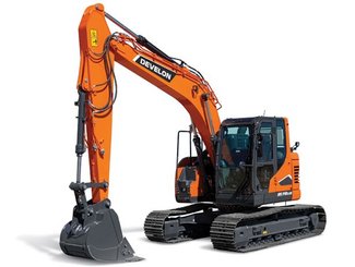 Pelle sur chenilles Develon DX140LCR-7 - 1