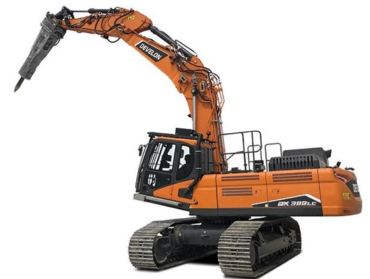 Pelles sur chenilles Develon DX380LC-7K