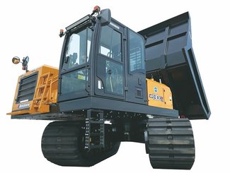 Tombereau sur chenilles Morooka MST130-CR - 1