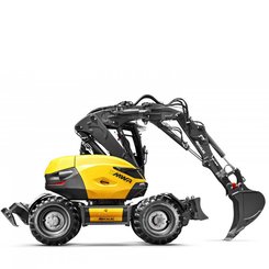 Pelle sur pneus Mecalac 11MWR - 1