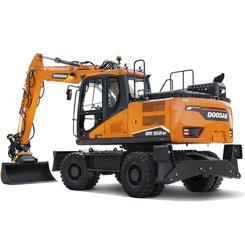 Pelle sur pneus Doosan DX160W-7 - 1