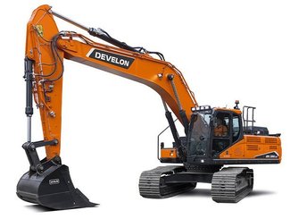 Pelle sur chenilles Develon DX300LC-7K - 1
