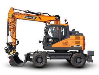 Pelle sur pneus Develon DX165WR-7 - 1