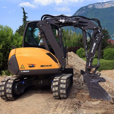Pelle skid sur chenilles Mecalac 6MCR